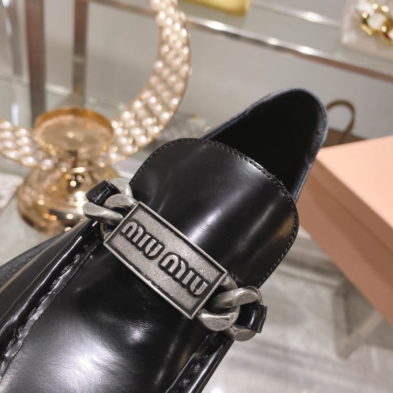 Miu Miu Leather Shoes